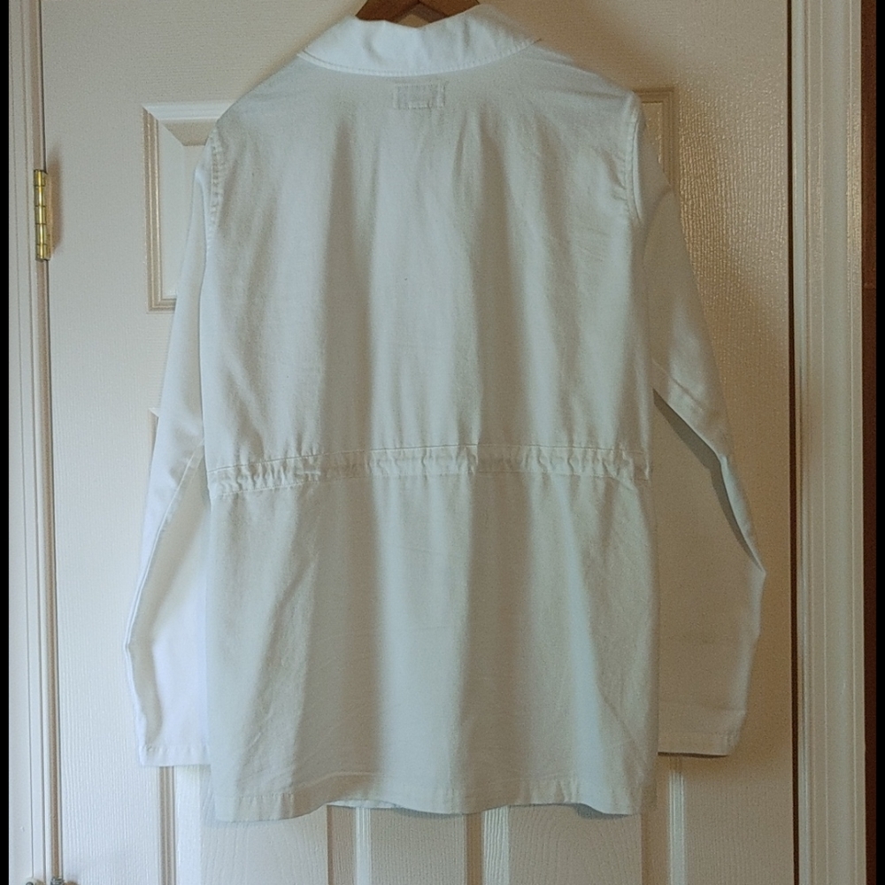 White Drawstring Jacket - Picture 5 of 5